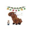 Electric Plush Horse,Interactive Walking Pony with Joyful Neighing Sound,Realistic Head Wagging & Tail Movement,Adorable Realistic Animal Pet Toys,Cute Soft Animated Horse Toys,for ChristmasGift view 1