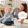 Electric Plush Horse,Interactive Walking Pony with Joyful Neighing Sound,Realistic Head Wagging & Tail Movement,Adorable Realistic Animal Pet Toys,Cute Soft Animated Horse Toys,for ChristmasGift view 3