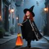 Broom - Kids Witch Toy, Cosplay Accessory for Pretend Play with Safe Lightweight Design, Fun Costume Prop for Girls, Boys, Ideal Halloween, Festivals, Haunted House view 4
