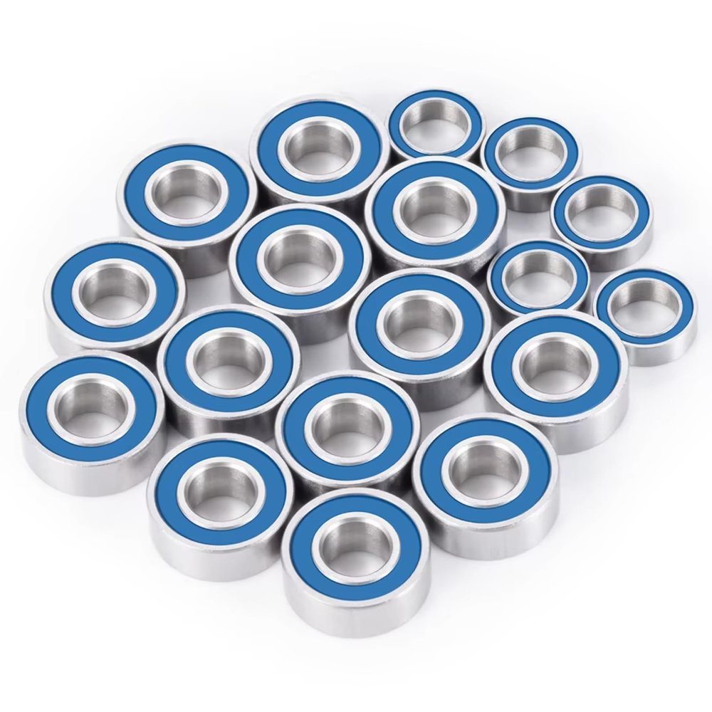 Rc Parts For TAMIYA For HotShot 58391 1/10 Rubber Sealed Ball Bearing Kit RC Car Upgrade Accessories Replacement Parts