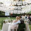 12 Pack White Mexican Banners for Weddings, 216 FT Papel Picado Hanging Banner Decorations for Papel Picado Dia De Los Muertos, Cinco De Mayo, Mexicano Para Fiesta, Day of The Dead Decorations view 2