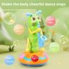 EIRZNGXQ Electric Caterpillar Saxophone Toy, Wriggle Caterpillar with Music and LED Light, Sensory Toy for Babies, Funny Light up Musical Toys for Baby Toys 6 to 12 Months view 3
