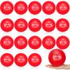 Jerify 18 Pcs Foam Dodgeball Set 6 Inch Soft Skin Playground Dodgeballs Bulk, Low Density Foam for Non Sting Dodgeball Sports Equipment for Kids and Adults (Red) view 1