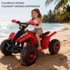 Kids 3-5 Years Electric Ride-on ATV - 6V4.5Ah Quad Bike with Soft Start (Safe), Wireless Connection & USB Port, Music & Lights, Forward, Reverse view 3