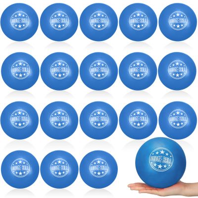 Jerify 18 Pcs Foam Dodgeball Set 6 Inch Soft Skin Playground Dodgeballs Bulk, Low Density Foam for Non Sting Dodgeball Sports Equipment for Kids and Adults (Blue)