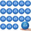 Jerify 18 Pcs Foam Dodgeball Set 6 Inch Soft Skin Playground Dodgeballs Bulk, Low Density Foam for Non Sting Dodgeball Sports Equipment for Kids and Adults (Blue) view 1