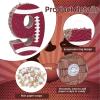 16Inch Football Number 9 Piata Includes Blindfold, Wooden Stick and Confetti for Game Day Tailgate Party Decorations - 15.8x 11x 2.76 view 3