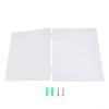 CashMuch Acrylic Round Coin Storage Box for Badges and Commemorative Coins, 45-Slot Transparent Display Cabinet view 1