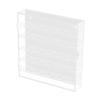 CashMuch Acrylic Round Coin Storage Box for Badges and Commemorative Coins, 45-Slot Transparent Display Cabinet view 3