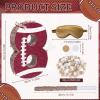 16Inch Football Number 8 Piata Includes Blindfold, Wooden Stick and Confetti for Game Day Tailgate Party Decorations - 15.8x 11x 2.76 view 2