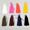 1/6 Scale Female Clothes, Cross-Strap Short Dress for 12-inches Action Figure Body, 1/6 Female Doll Costume Tight-Fitting Skintight Strappy Hip Bodycon Skirt Dress (Navy) view 3