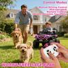 12V Kids' Electric Off-Road Ride-On Vehicle - Four-Wheel Suspension Off-Roader with 2.4G Remote Control, Dual Doors, Music, Cool LED Lights, for Boys & Girls (Rose Red) view 4