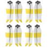 Quick-Release propellers for The 7238F UAV distintivo(White Yellow 8pcs) view 1