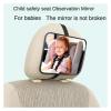 Adjustable Baby Car Seat Mirror - Safe Rear View Observation for Children and Infants view 2
