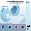 Silicone Cover for Tamagotchi Paradise Case, Protective Case with Screen Protector and Lanyard for Tamagotchi Paradise Water, Land, Sky, Jade Forest- Soft, Cute, Waterproof, Anti-Scratch, Shockproof view 3