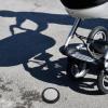 1pcs Stroller Rear Wheel Replacement Baby Pushchair Rubber Back Wheels Shockproof Wear-Resistant for Yoyo view 2