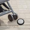 1pcs Stroller Rear Wheel Replacement Baby Pushchair Rubber Back Wheels Shockproof Wear-Resistant for Yoyo view 4