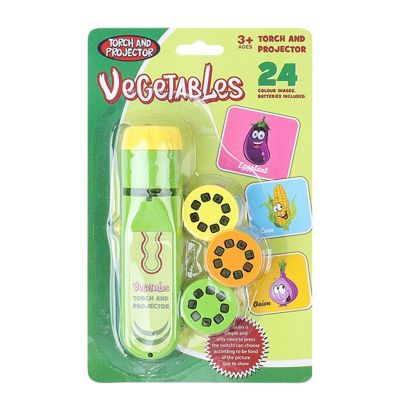 Kids Flashlight Projector - Educational Learning Toy, Room Light with Story Slides, Portable Device with Fun, Entertainment Play Accessory, Creative Supply Games Christmas for Camping Birthday