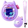 Silicone Cover for Tamagotchi Paradise Case, Protective Case with Screen Protector and Lanyard for Tamagotchi Paradise Water, Land, Sky, Jade Forest- Soft, Cute, Waterproof, Anti-Scratch, Shockproof view 1