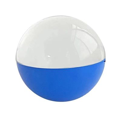 Crystal Ball Video Player, Video Ball Spherical Pixel Display Detachable DIY Art Lamp and Sound Game Screen Gift ,Video Crystal Ball(Blue)