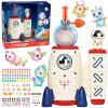 Balloon The Funny Inflator Toy, 2026 New Nano Tape Bubble Kit, 195 Pcs DIY Sticky Balloon Maker Toy with Pump, for 3 4 5 6 7 8 9 10 11 12 Year Boys and Girls (Rocket) view 1