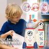 Balloon The Funny Inflator Toy, 2026 New Nano Tape Bubble Kit, 195 Pcs DIY Sticky Balloon Maker Toy with Pump, for 3 4 5 6 7 8 9 10 11 12 Year Boys and Girls (Rocket) view 2