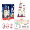 Balloon The Funny Inflator Toy, 2026 New Nano Tape Bubble Kit, 195 Pcs DIY Sticky Balloon Maker Toy with Pump, for 3 4 5 6 7 8 9 10 11 12 Year Boys and Girls (Rocket) view 4