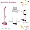 The All-in-One Microphone Toy, New Karaoke Microphone Toy with Adjustable Stand and Colorful Led Lights, Childrens Singing Toys Microphones with Echo for Little Singers (Pink) view 4