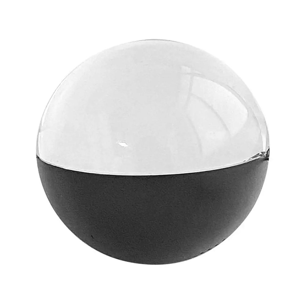 Crystal Ball Video Player, 3D Video Player Ball DIY Art Lamp Spherical Pixel Display 360 Surround Sound and Game ,Video Crystal Ball(Black)