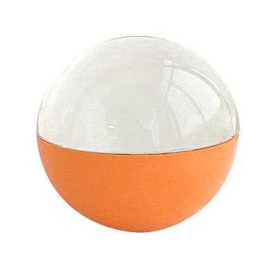 Crystal Ball Video Player, 3D Crystal Ball Digital Video Photo Album DIY Display Gift with Electronic Screen ,Video Crystal Ball(Orange)