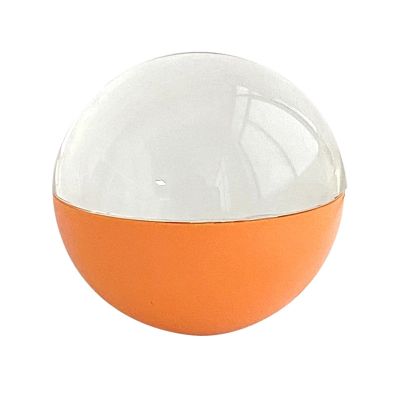 Crystal Ball Video Player, 3D Crystal Ball Video Player Displaying Electronic Gift for Couples Petsand Memorie ,Video Crystal Ball(Orange)