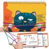 Kasfalci String Game Book Kit - Gifts for 8 9 10 11 12 Year Old Girl - Classic Finger String Figures Toy - Travel Toys for Boys Girls Ages 6-12 view 1