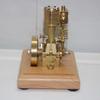 1.85CC Mini Retro Horizontal Single-Cylinder Steam Engine Model Kits, Double-Acting Mill Steam Engine Model Toy Gift for Physical Experiment Display & Desk Decor view 4