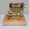3.7CC Mini Retro Horizontal Single-Cylinder Steam Engine Model Kits, Double-Acting Mill Steam Engine Model Toy Gift for Physical Experiment Display & Desk Decor view 4