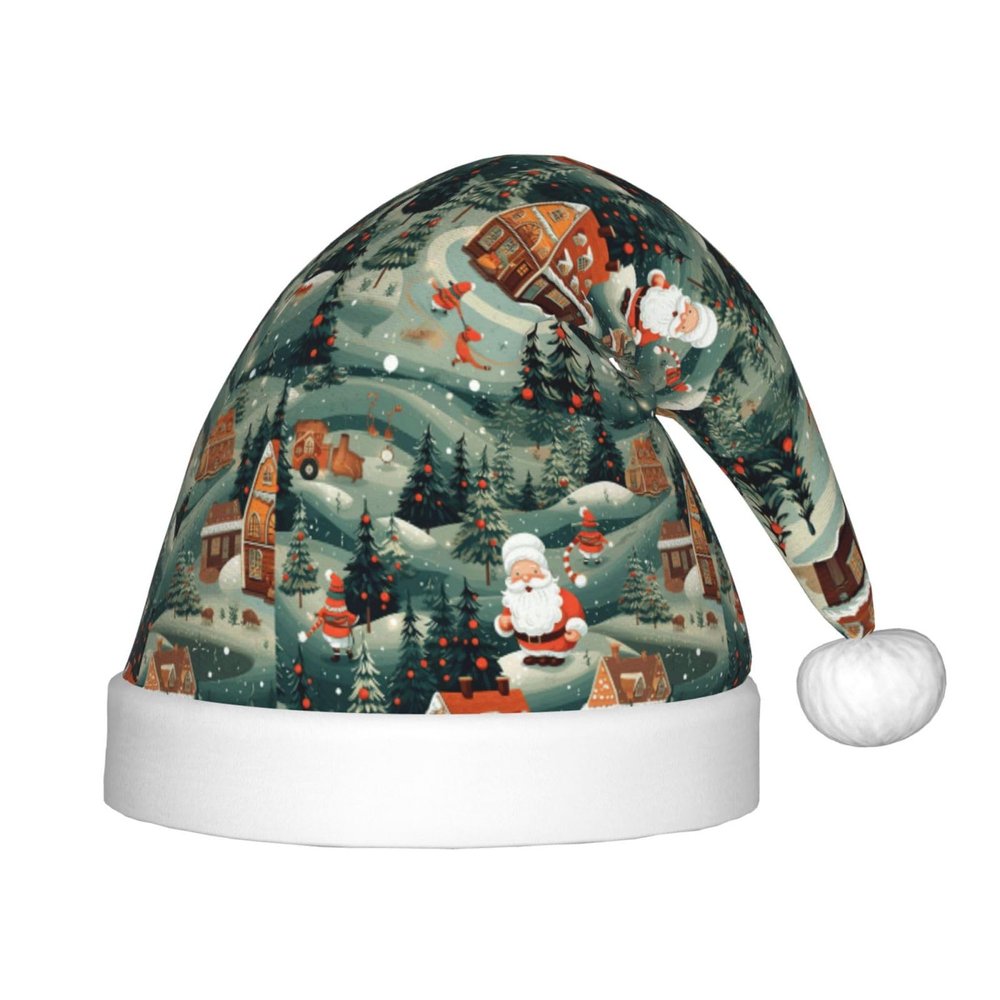 Bnvmwe Christmas Village Children And Youth Christmas Hats, Holiday Hats, New Year'S Parties