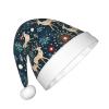 Bnvmwe Christmas Tree And Deer Elk Children And Youth Christmas Hats, Holiday Hats, New Year'S Parties view 2