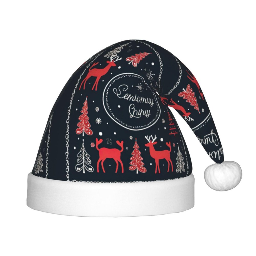 Bnvmwe Merry Christmas Happy Children And Youth Christmas Hats, Holiday Hats, New Year'S Parties