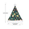 Bnvmwe Atomic Stars Retro Pattern Print Children And Youth Christmas Hats, Holiday Hats, New Year'S Parties view 3