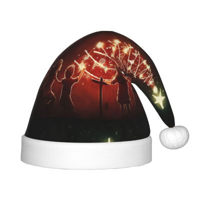 Bnvmwe Glowing Christmas Tree Children And Youth Christmas Hats, Holiday Hats, New Year'S Parties
