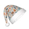 Bnvmwe Cute Floral Animal Pattern Children And Youth Christmas Hats, Holiday Hats, New Year'S Parties view 2