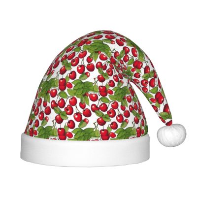 Bnvmwe Lovely Sweet Red Cherry 3 Children And Youth Christmas Hats, Holiday Hats, New Year'S Parties