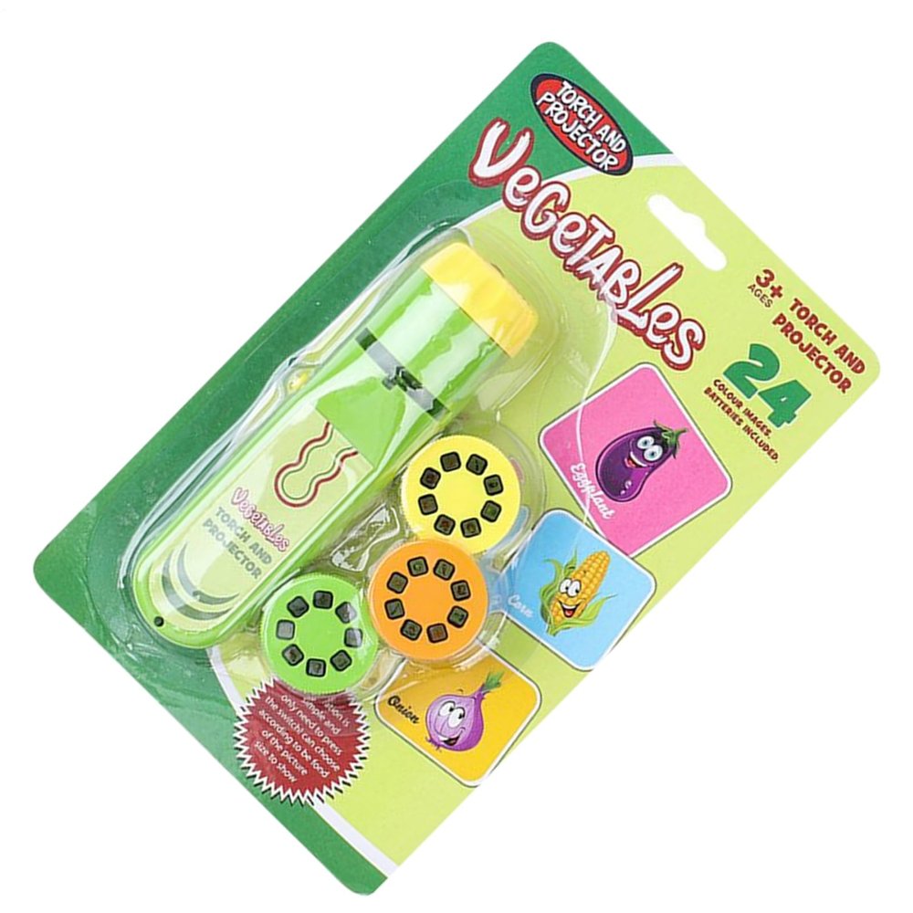 Projector Flashlights for Kids, Educational Learning Toy Projector, Room Story Projectors for Children, Durable LED Material, Fun Interactive Nighttime Play, for Boys Girls Storytelling Camping Games