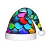 Bnvmwe Colorful Rainbow Children And Youth Christmas Hats, Holiday Hats, New Year'S Parties view 1