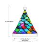 Bnvmwe Colorful Rainbow Children And Youth Christmas Hats, Holiday Hats, New Year'S Parties view 3