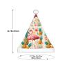 Bnvmwe Flamingo And Pineapple 1 Children And Youth Christmas Hats, Holiday Hats, New Year'S Parties view 3