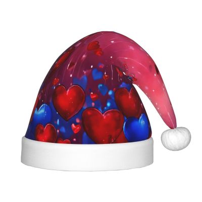 Bnvmwe Abstract Heart Children And Youth Christmas Hats, Holiday Hats, New Year'S Parties