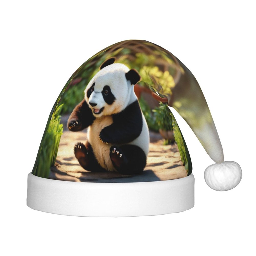 Bnvmwe Panda Children And Youth Christmas Hats, Holiday Hats, New Year'S Parties