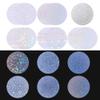 BENECREAT 250Pcs 5 Styles Badge Protective Film, 2.76inch Button Maker Supplies, Plastic Film for DIY Round Badge Button Making DIY Gift view 1