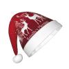 Bnvmwe Christmas Winter Landscape Deer Children And Youth Christmas Hats, Holiday Hats, New Year'S Parties view 2