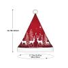 Bnvmwe Christmas Winter Landscape Deer Children And Youth Christmas Hats, Holiday Hats, New Year'S Parties view 3